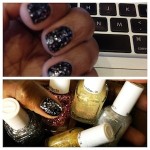 Feature Essie Midnight Cami and Set in Stones
