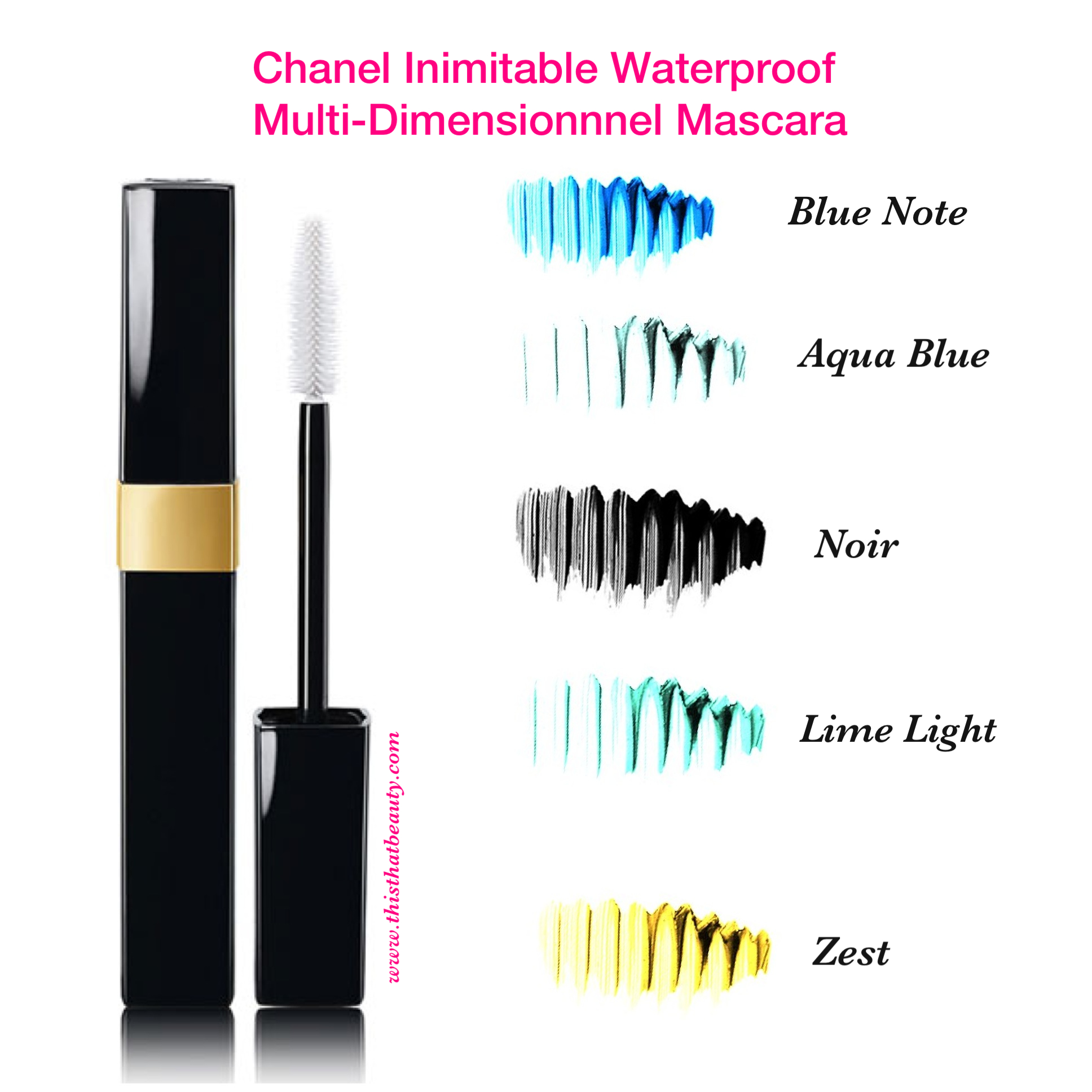 Chanel Inimitable Mascara Volume Length Curl Separation 30 Noir Bruin