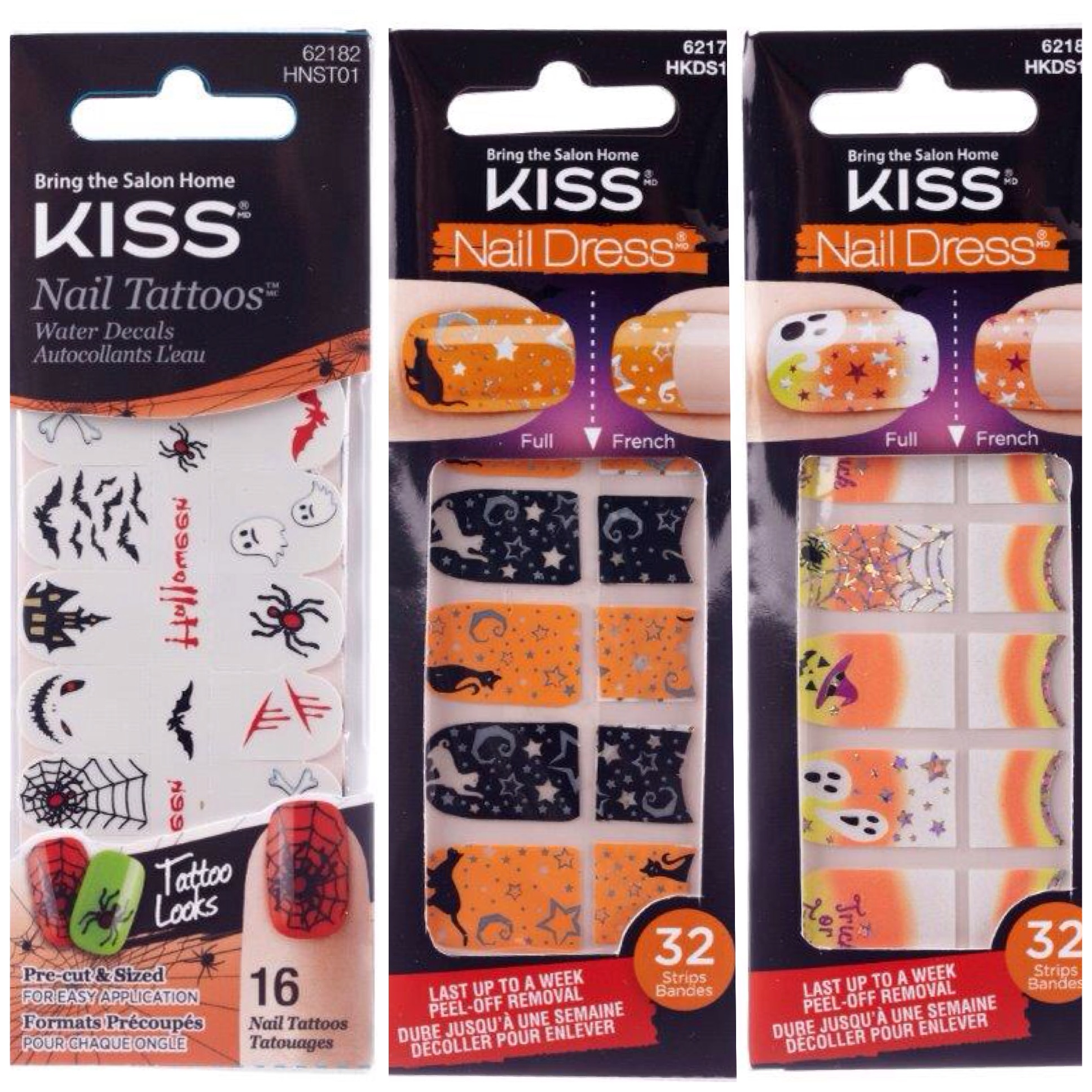 kiss fingernail stickers