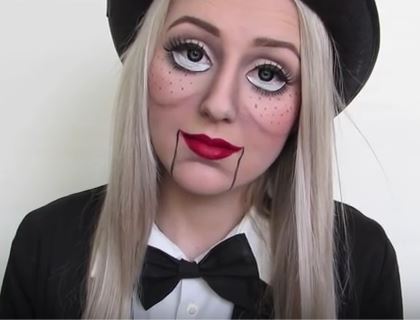 female ventriloquist dummy