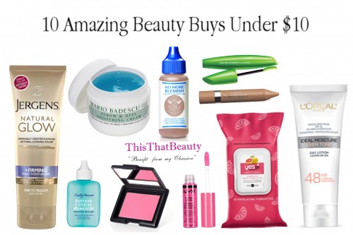 10 Amazing Beauty Buys Under $10