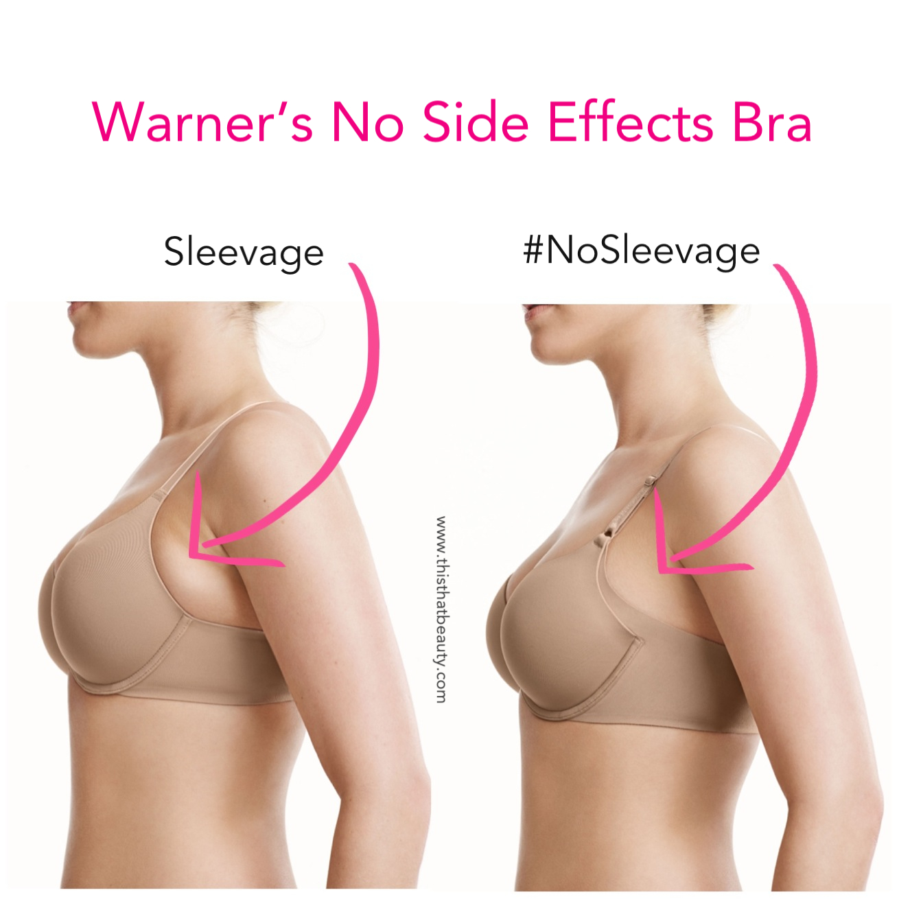 Glamour Editors Reviews of Warner No Side Effect's Bra That Stops Armpit  Fat