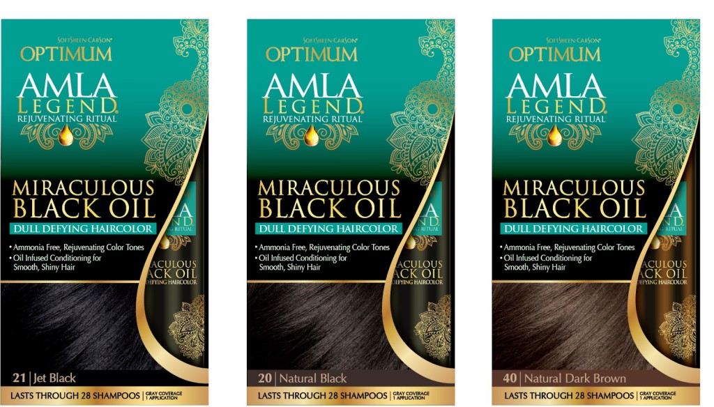 Optimum Amla Legend Miraculous Black Oil Dull Defying Haircolor