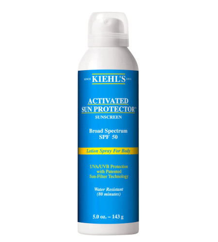 Activated Sun Protector Spray Lotion for Body SPF 50