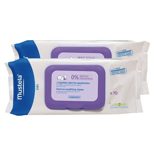 Dermo-Soothing Wipes Fragrance Free