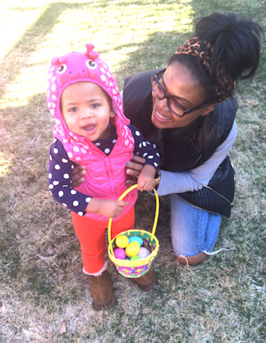 Easter Egg Hunt with Phoebe