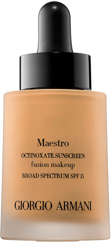 Giorgio Armani Maestro Fusion Makeup Octinoxate Sunscreen SPF 15