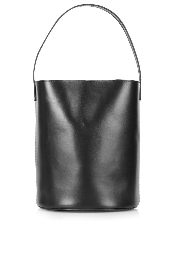 Premium Leather Bucket Bag