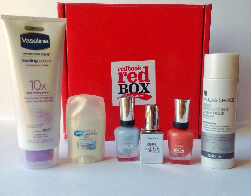Redbook Red Box Beauty Edition -- Things You Need for Fall