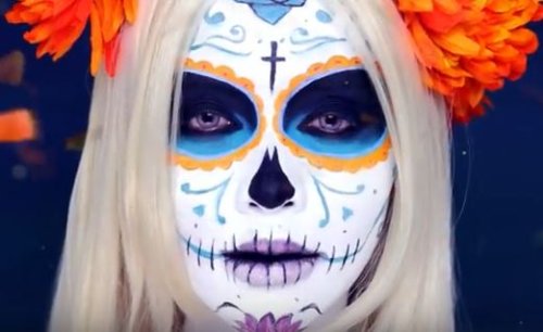 Halloween Beauty Look-michelle-phan-sugar-skull-youtube
